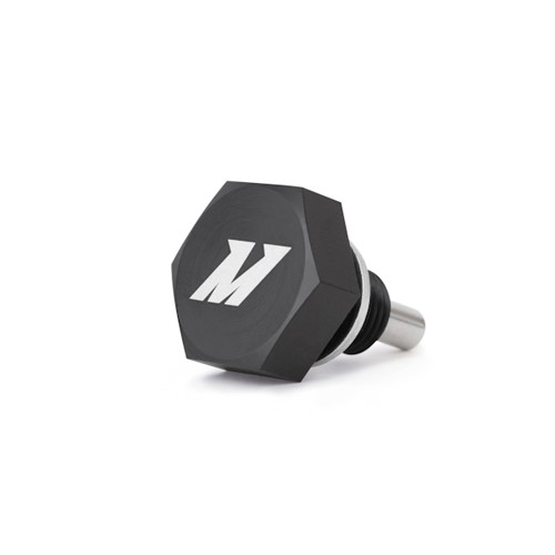 Mishimoto Magnetic Oil Drain Plug (Black): M12 x 1.25