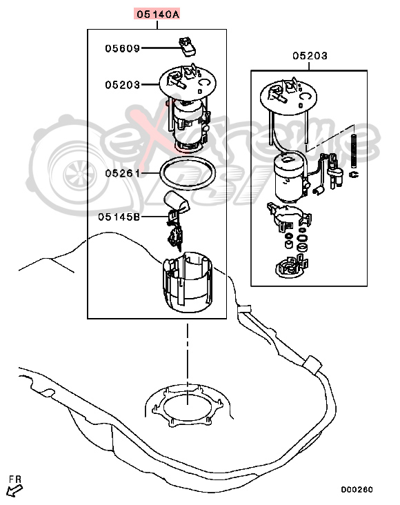 Boite à fusible oem Mitsubishi Evo X - GL Racing Shop