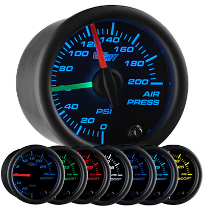 glow shift guage button glow shift guage button