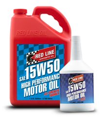 Redline Synthetic Motor Oil : 15W50