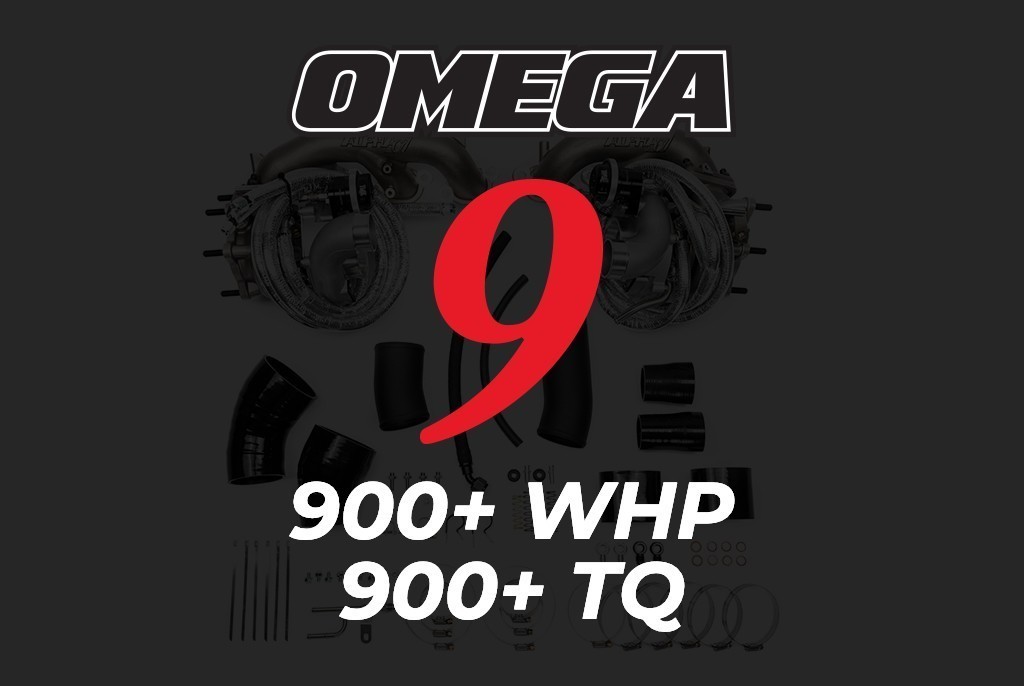 AMS Performance OMEGA 9 Turbo Kit: Nissan R35 GTR 2009+