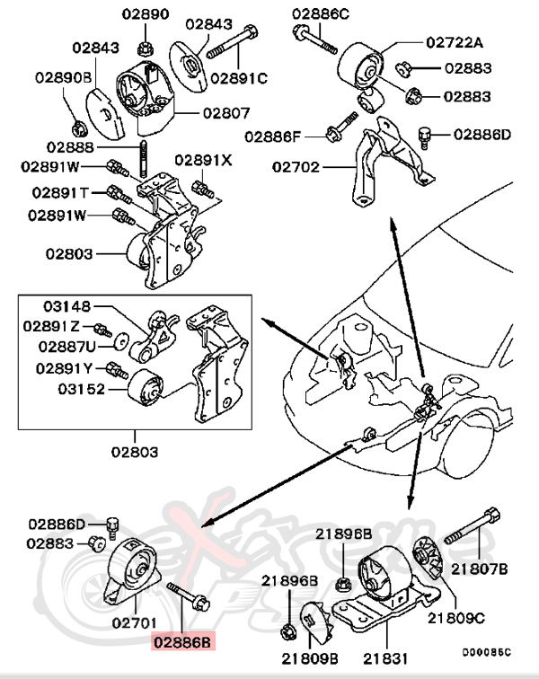 EXTREME PSI : Your #1 Source for In Stock Performance Parts evo 8 interior fuse box location 