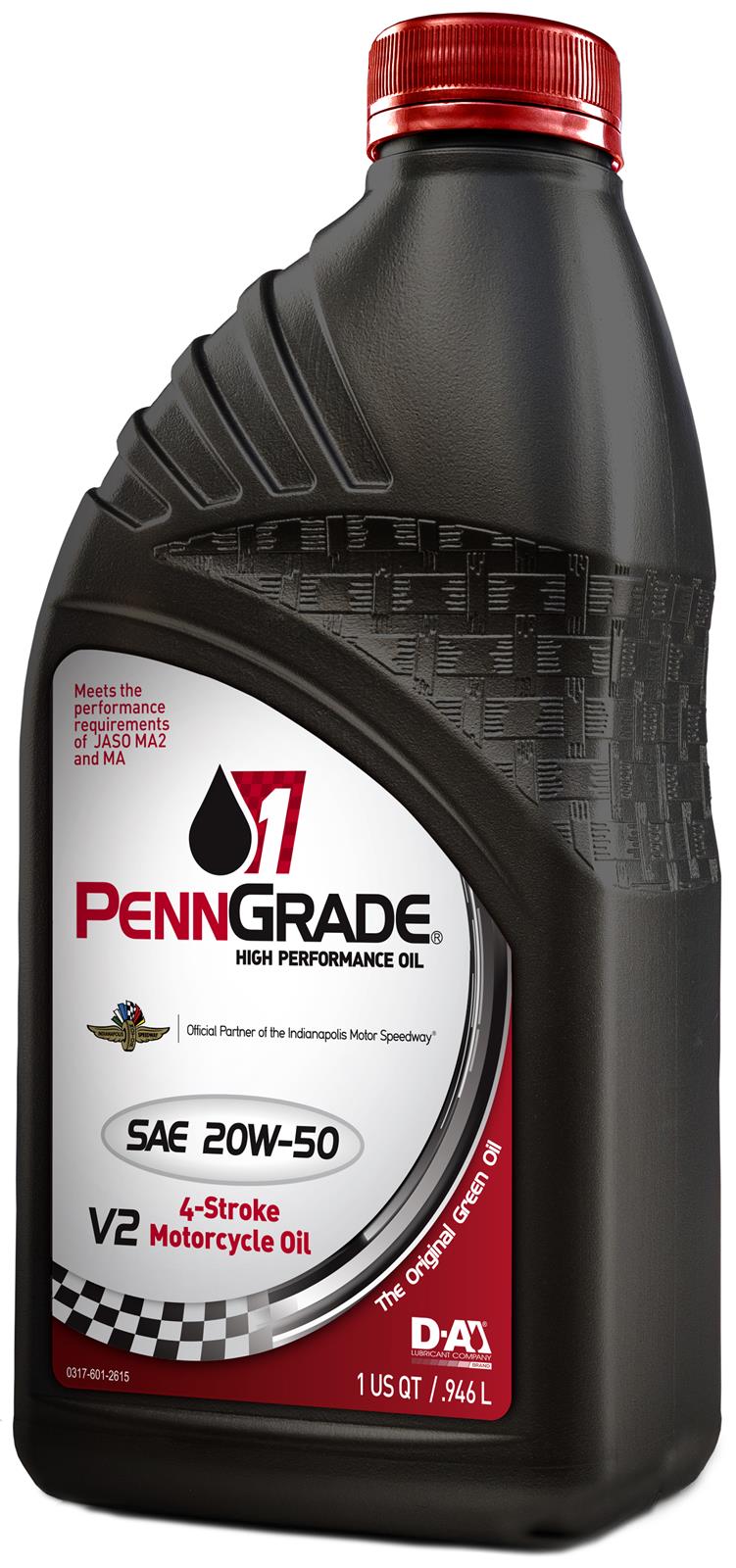 BRAD PENN PENN-GRADE 1 Partial Synthetic Motor Oil: SAE 20W-50