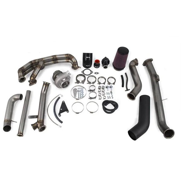 Extreme Turbo Systems V-Band Rotated Turbo Kit: Subaru STI 2008-2014 (Includes V2 MaxFlow V-Band Manifold)