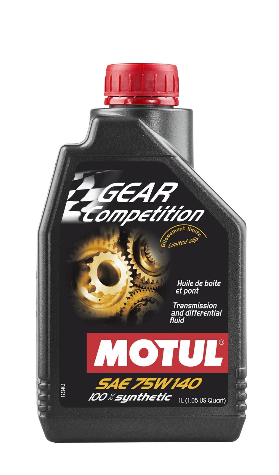 Motul Gear FF Competition 75W140 (LSD) Synthetic Transmission Oil: 1 Litre (GL-5)