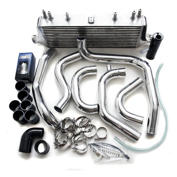 Turbo XS Front Mount Intercooler : Subaru WRX/STI 2002-05