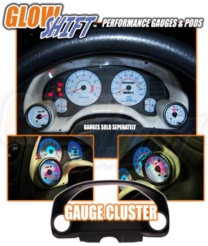 Glow Shift Instrument Cluster Bezel : Mitsubishi Eclipse 95-99